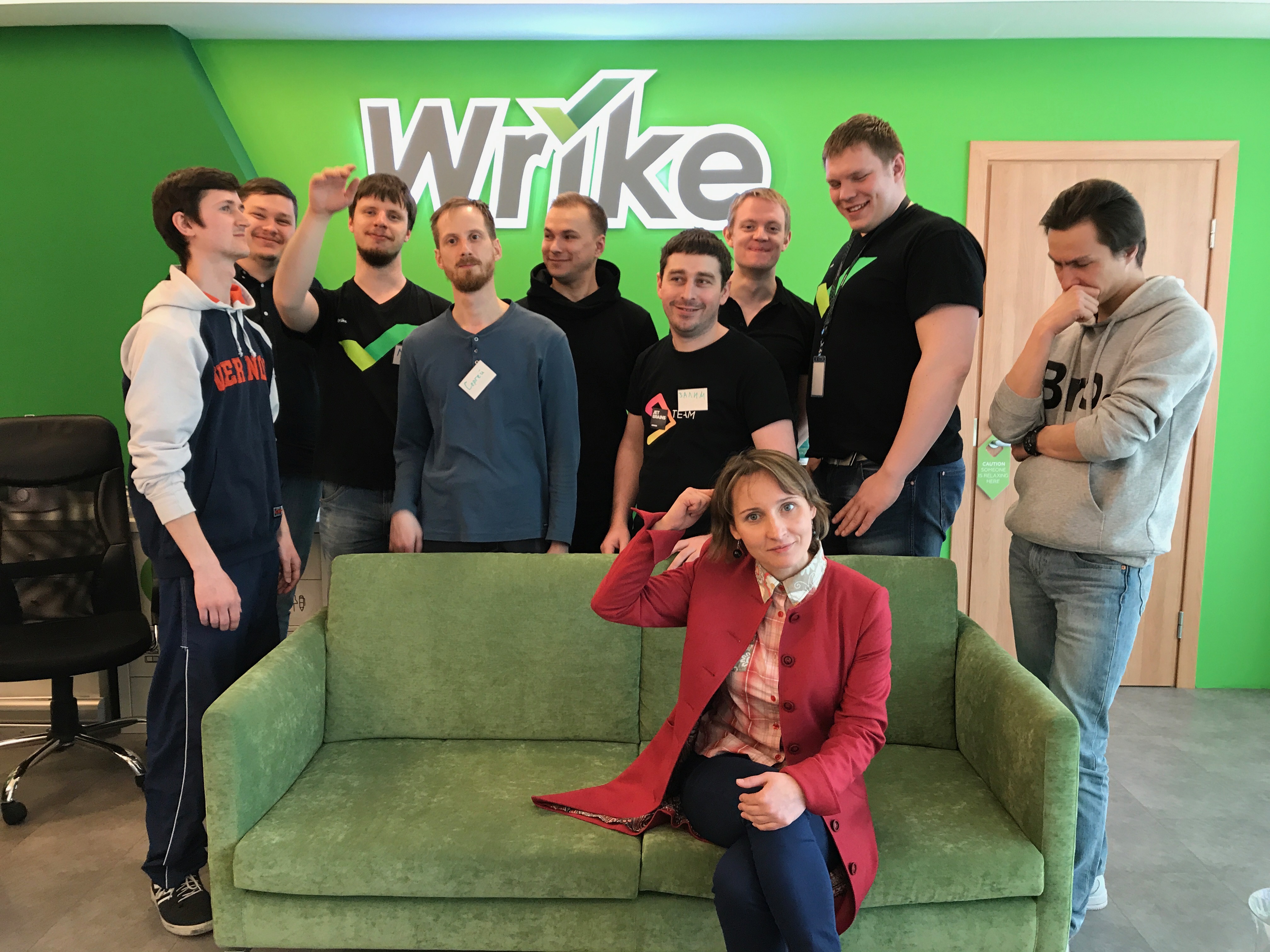 Тренинг "Эффективное публичное выступление". От компании JUG.RU в Wrike. Санкт-Петербург.